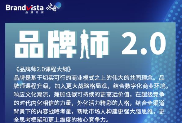品牌师2.0视频:全新36节视频课,全体系的品牌构建