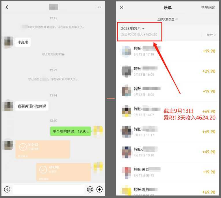 《小红书英语资料变现》日入400+，不会英语也能做，长期项目