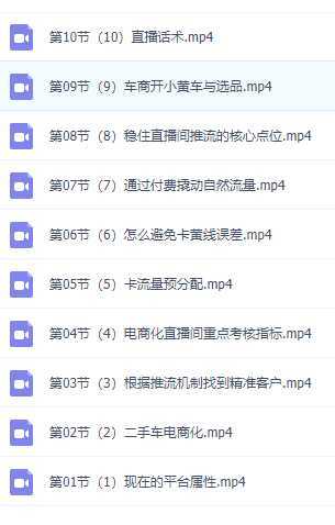 二手车电商化直播落地课，从0到1带你玩转二手车直播