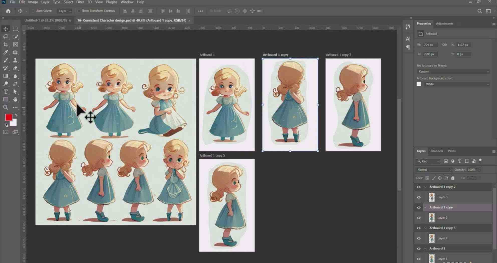 掌握 MidJourney V5 AI + ChatGPT创建一致的角色设计图像-22节课-中英字幕