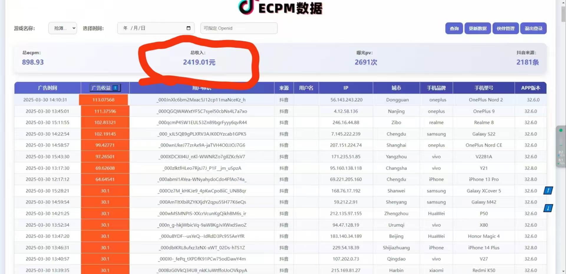 抖音官方小游戏2025全网最新玩法，暴利赚钱项目，单机日入2000+，绝不…