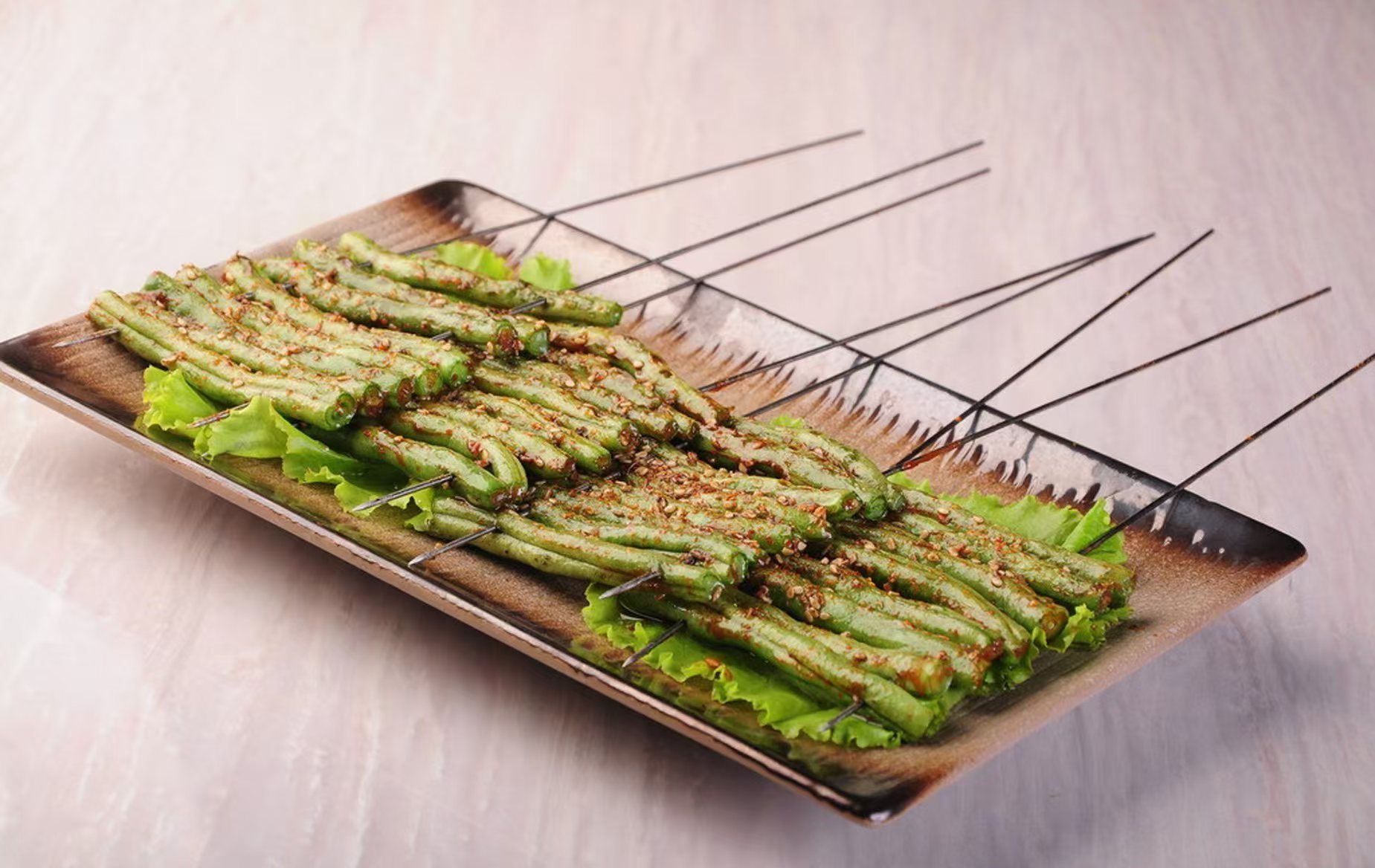 烧烤菜品图片把把串炸串烤串小串照片美团外送高清美食素材