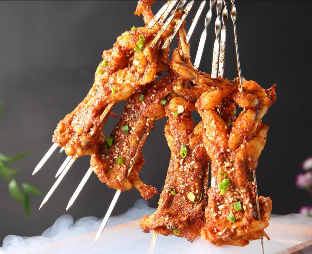 烧烤菜品图片把把串炸串烤串小串照片美团外送高清美食素材