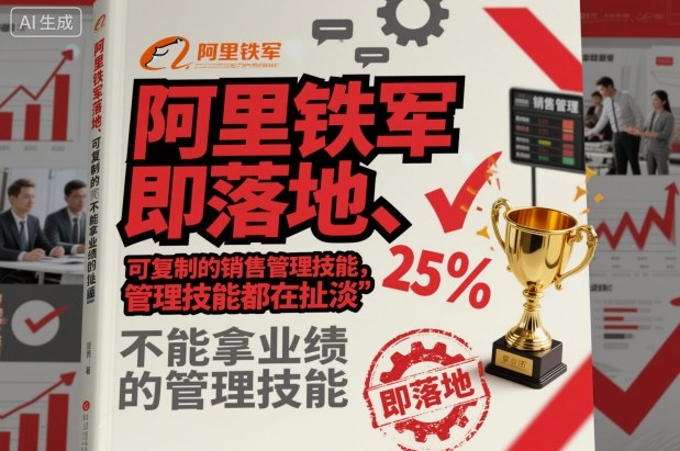 阿里铁军即落地、可复制的销售管理技能，不能拿业绩的管理技能都在扯淡