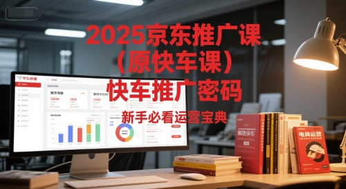 2025京东推广课解锁京东快车推广密码，新手必看运营宝典