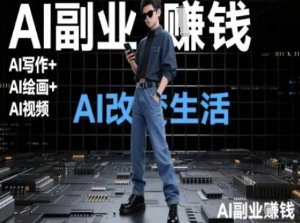 AI改变生活，AI副业挣钱