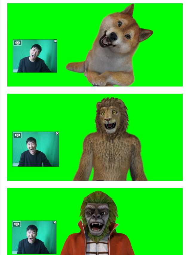 实时直播换脸软件【附教程】，卡通形象面部捕捉让你卡通形象出镜