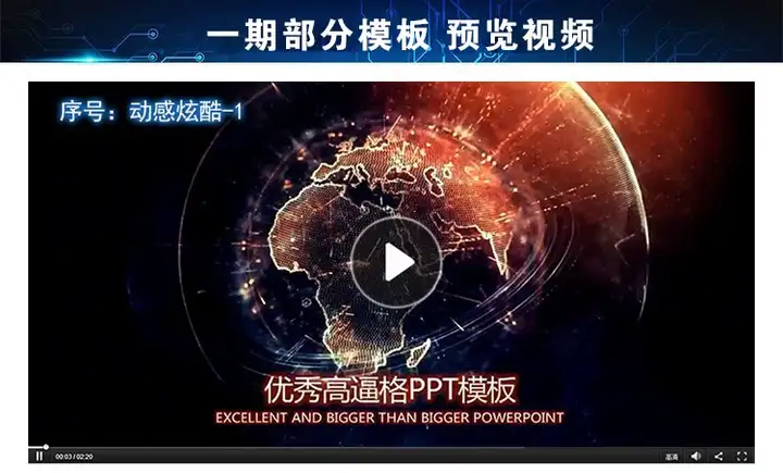 150套高端动感PPT模板-3D炫酷动态高端科技感简约动画大气工作汇报商务制作宽屏【电商热销566】