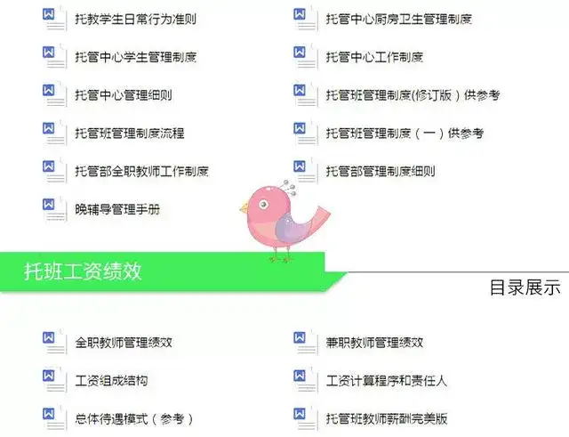 托管班资料大全【475套】包含开托管班用到的全部资料-中小学生半全托管班运营方案资料【】
