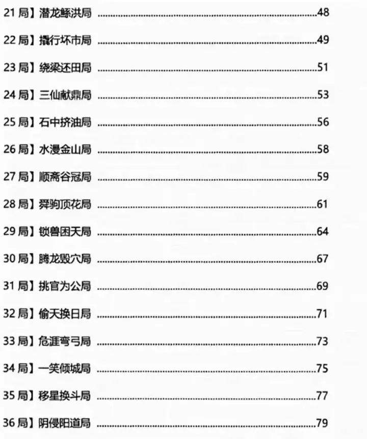 千门八将108局之36天局 寒门诡将12局千门全合集素材资料【电商热销611】