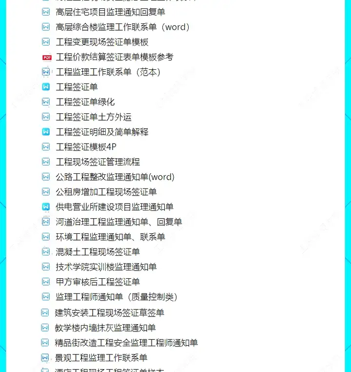 280套工程资料合集-建筑工程变更签证索赔成本管理资料合集制度模板【电商热销921】