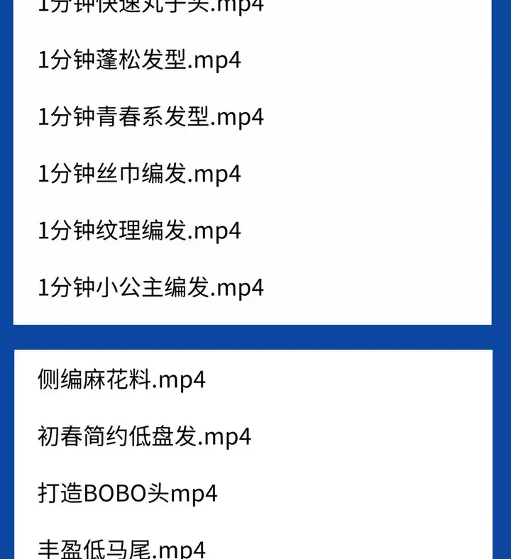 1200款盘发视频短发编发教程新娘课程古风发型扎头发盘头女童汉服造型【电商热销50】