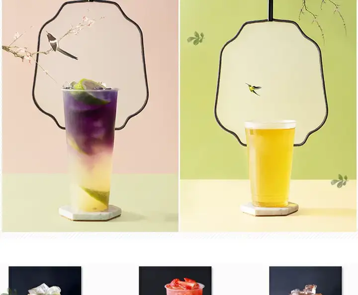 699张高清实拍奶茶热饮果汁图片素材-奶茶店饮品水果茶鲜果汁美团外摄影图海报菜单宣传单【电商热销594】