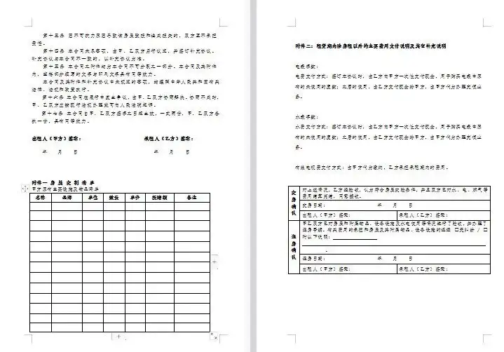 82款租房合同模板-通用房屋租赁合同模板WORD电子版安全责任协议出租房个人住房商铺【电商热销44】