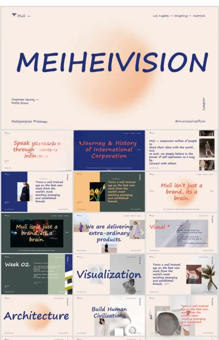 41套高级PPT模版素材-高级感作品集PPT模板 抽象艺术设计感排版求职面试活动汇报通用【电商热销698】