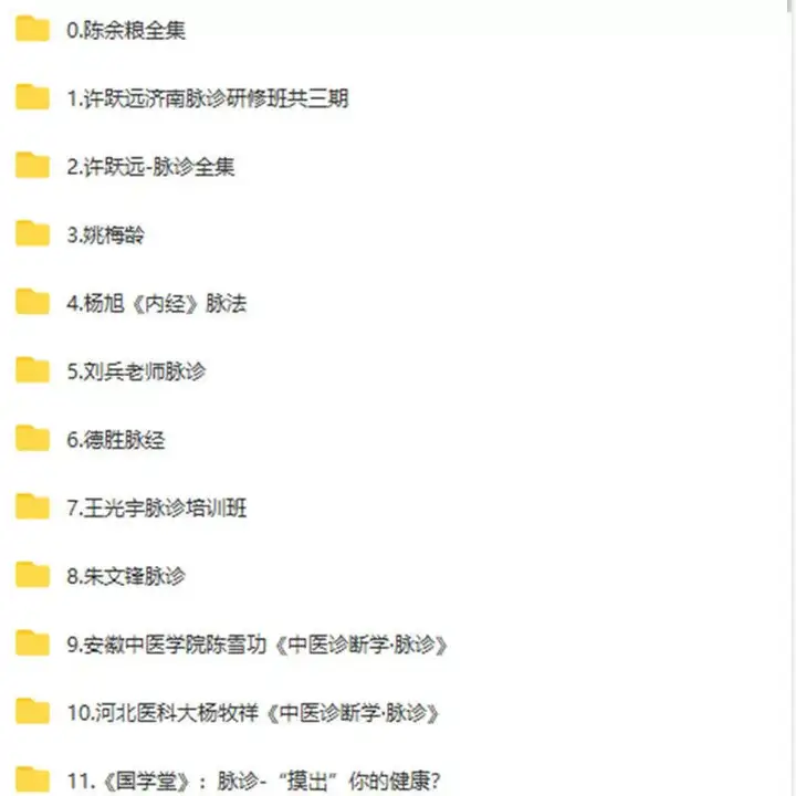 最全中医面诊教程-手诊+面诊+舌诊+脉诊教程高清版诊病望诊舌苔气血诊断学【电商热销539】