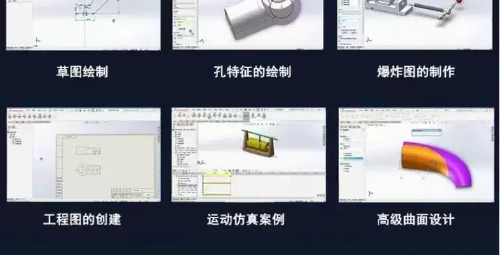 solidworks自学教程2016 2018 2021中文版全套视频电子版视频教学【电商热销469】