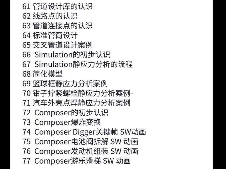 solidworks自学教程2016 2018 2021中文版全套视频电子版视频教学【电商热销469】