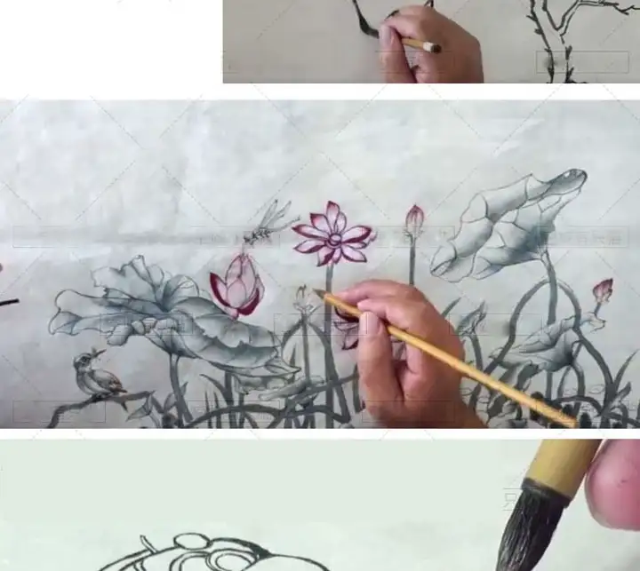 9套幼少儿童国画入门基础视频教程-创意美术课件ppt培训教案材电子版【电商热销651】