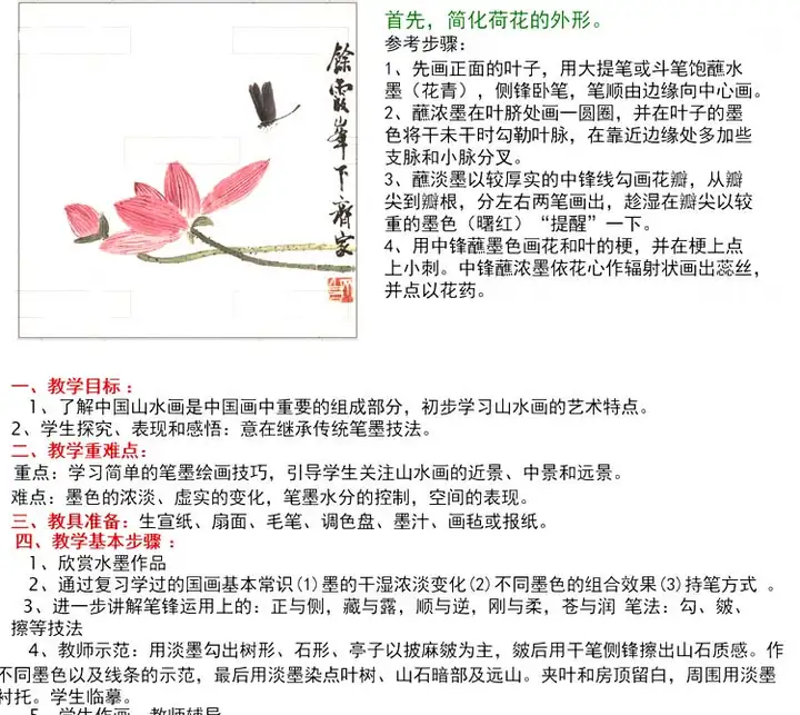 9套幼少儿童国画入门基础视频教程-创意美术课件ppt培训教案材电子版【电商热销651】