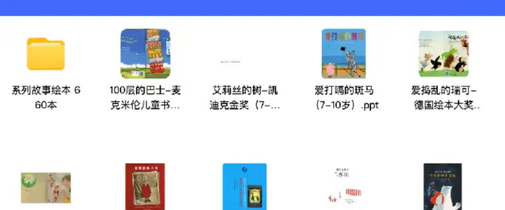 3600+儿童绘本故事电子版本-精选世界绘本大全【电商热销855】