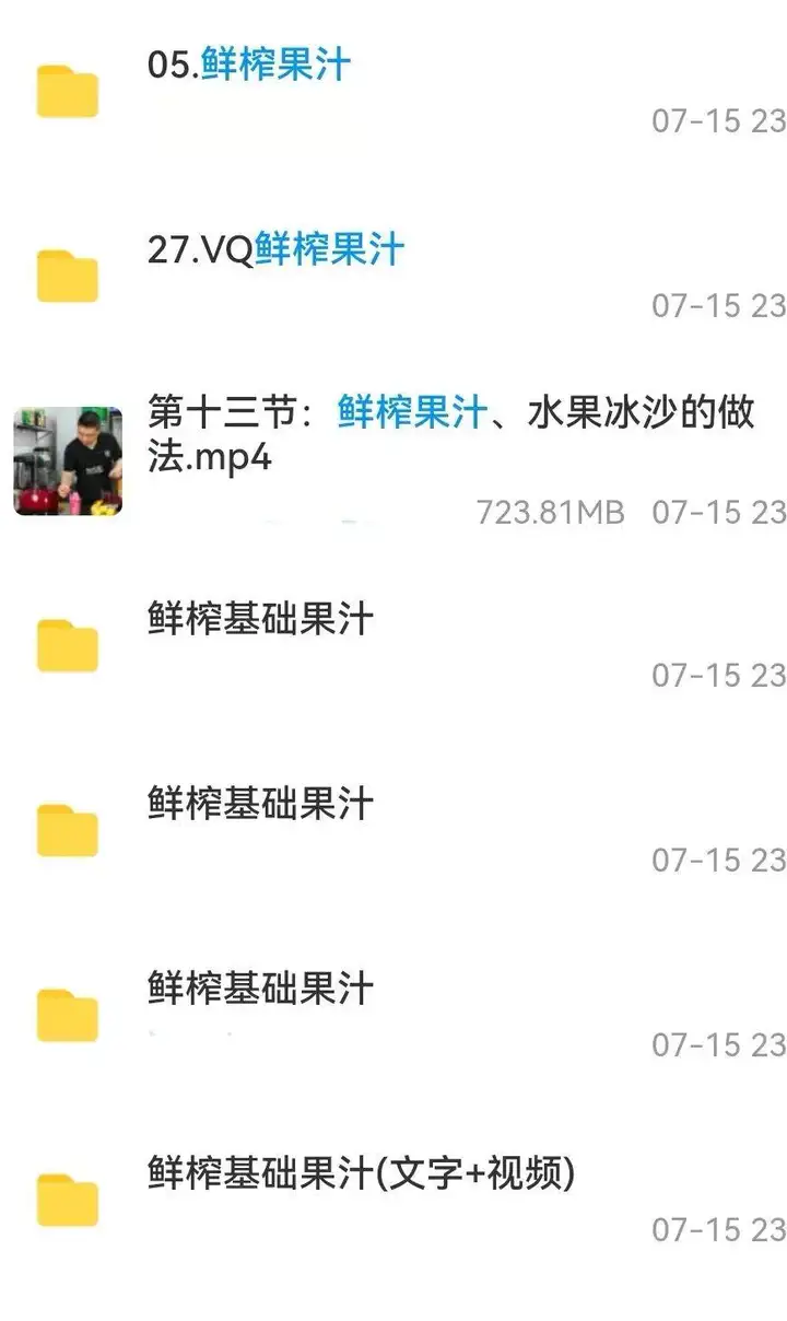 奶茶热饮配方资料教程大全-奶茶冷热饮品鲜榨果汁果蔬汁气泡水甜品贡茶制作商用技术配方教程【电商热销669】