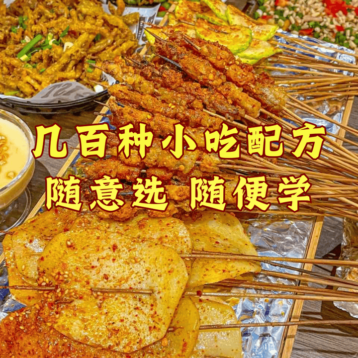 999多种特色美食小吃配方教程-小吃教程美食教程粤菜湘菜川菜浙菜鲁菜【电商热销733】