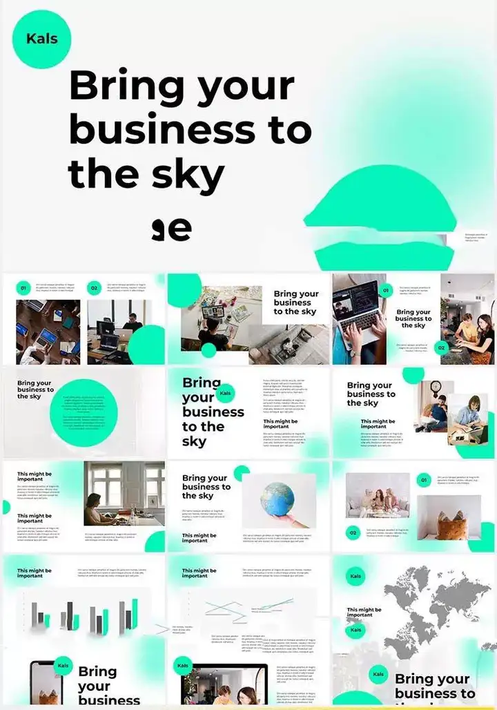 100套极简抽象艺术感PPT模版素材-极简高级感创意毕业答辩作品集工作总结汇报活动策划简约PPT模板【电商热销648】