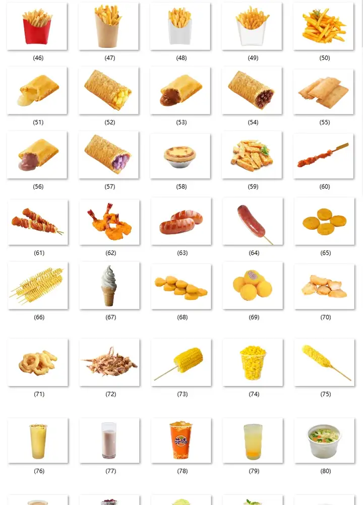 2000张高清汉堡套餐图片-汉堡素材小吃店汉堡套餐小吃鸡蛋仔炸鸡鸡腿鸡翅美团外卖图片素材【电商热销655】