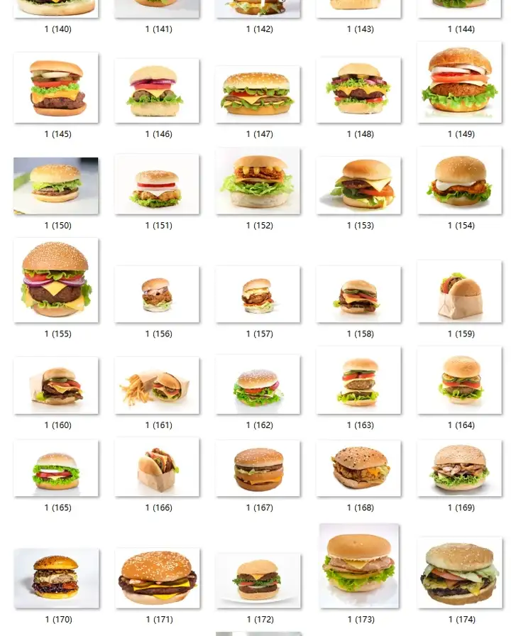 2000张高清汉堡套餐图片-汉堡素材小吃店汉堡套餐小吃鸡蛋仔炸鸡鸡腿鸡翅美团外卖图片素材【电商热销655】