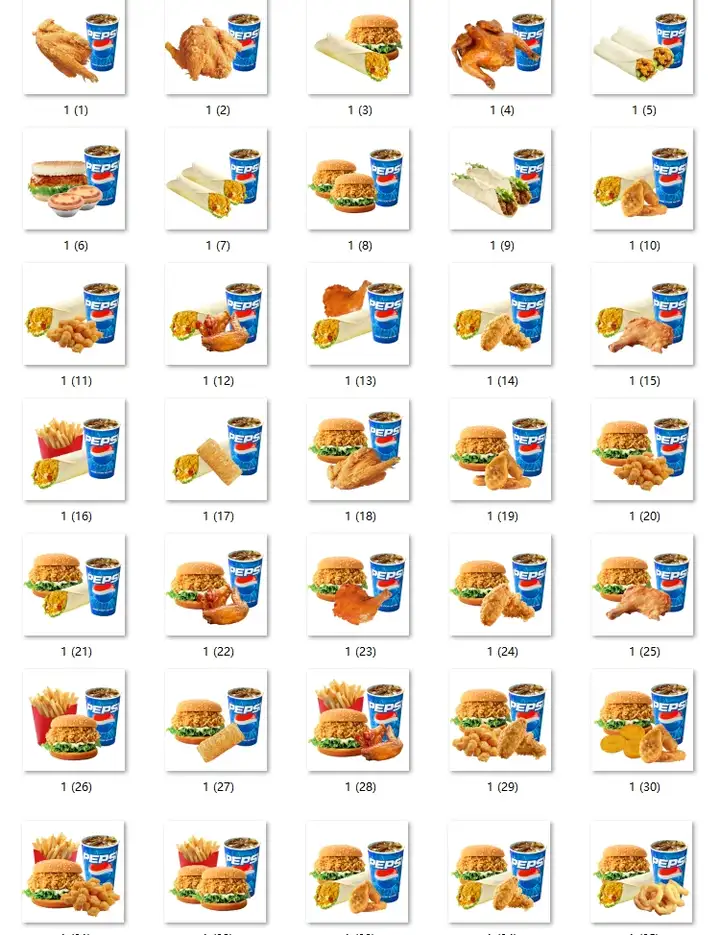 2000张高清汉堡套餐图片-汉堡素材小吃店汉堡套餐小吃鸡蛋仔炸鸡鸡腿鸡翅美团外卖图片素材【电商热销655】