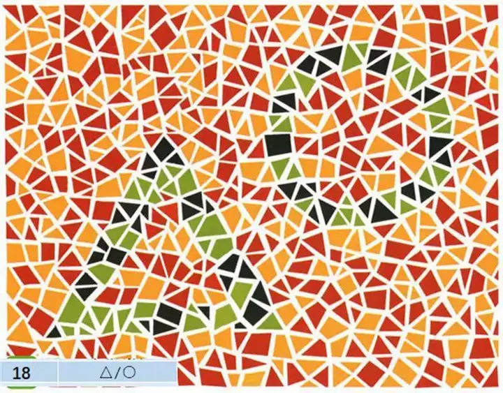 1000+张色弱色盲检测图册-检查色觉色弱色盲检测图册电子版测试卡图谱素材图片含答案素材【电商热销669】