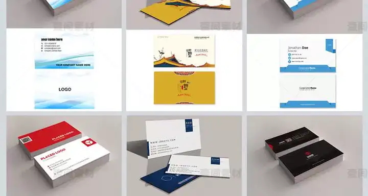 3100款高端名片模板-psd/ai/cdr格式【可直接修改使用】公司企业个人销售设计素材源文件【电商热销46】