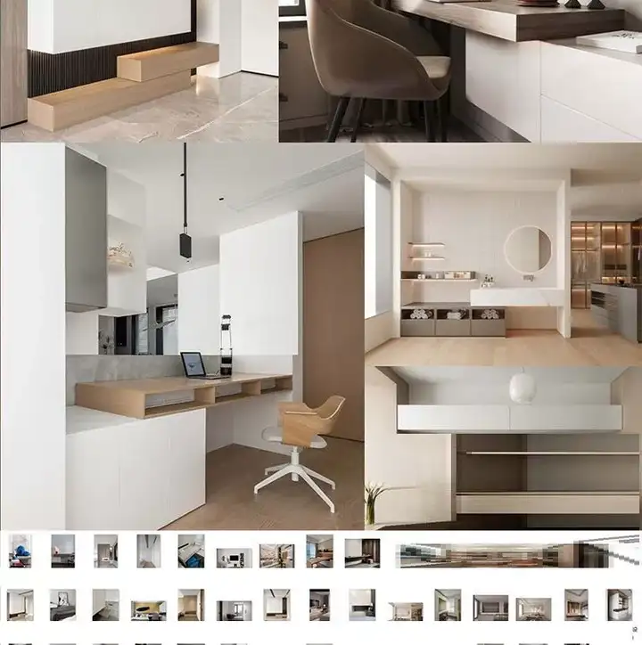 全屋定制最全设计图集-全屋定制解构高定设计空间造型图库视频案例参考效果图【电商热销29】