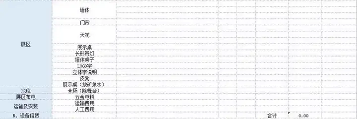 56套活动策划表格-营销活动运营计划流程清单物料费用EXCEL模板【电商热销12】