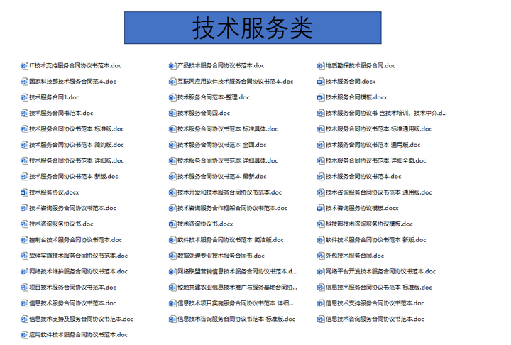 技术服务类合同范本网络信息应用IT软件开发支持咨询服务协议模板【电商热销5】