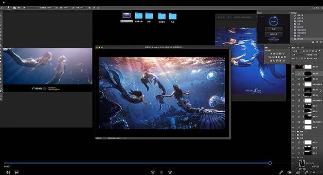 PS人像二次元AI智能修图课程【100节】