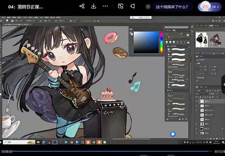 ichisaku日系Q版团练绘画