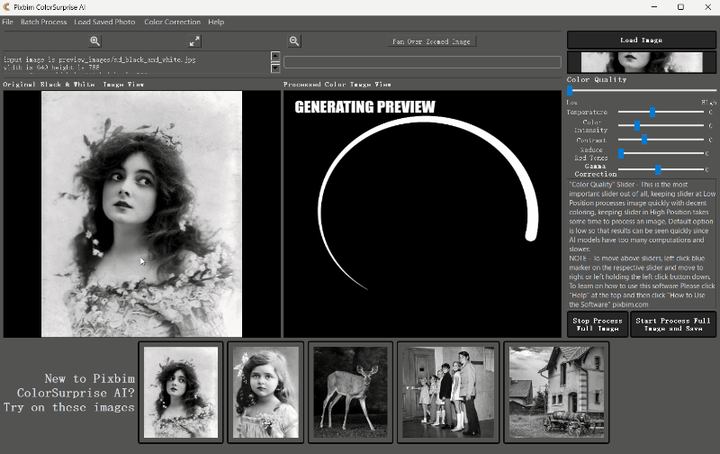一键给黑白照片上色的软件