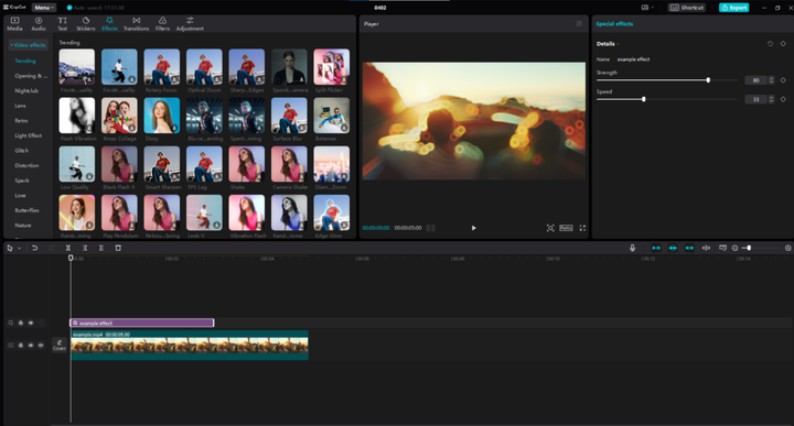 [电脑版]剪映国际版- 全新转场特效滤镜免费使用