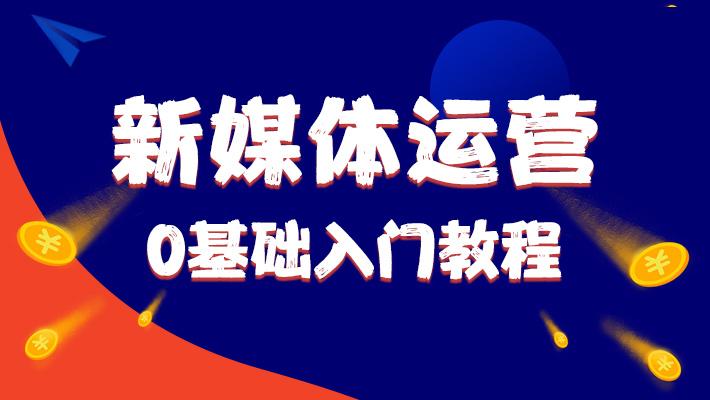 最新短视频运营课程，从0基础开始讲解的系统课程