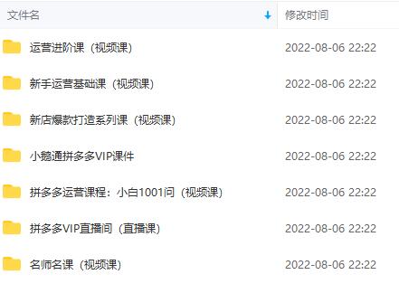 拼多多运营课程：从新手到运营进阶，轻松打爆爆款