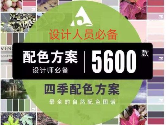 5600款设计排版配色方案【附教程】-PS设计颜色搭配色卡实物色彩搭配【电商热销841】