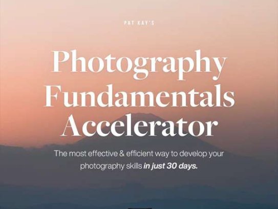 网红摄影师速成课 –摄影基础知识加速器教程-30节课-中英字幕