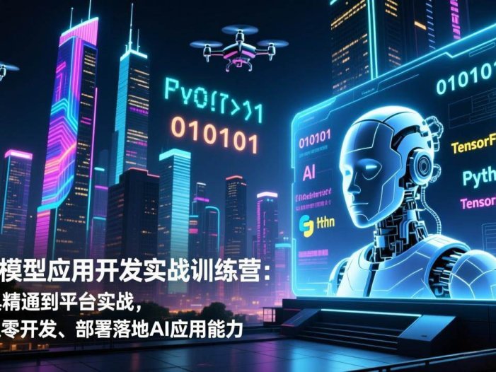 AI大模型应用开发实战训练营：从工具精通到平台实战，掌握从零开发、部署落地AI应用能力