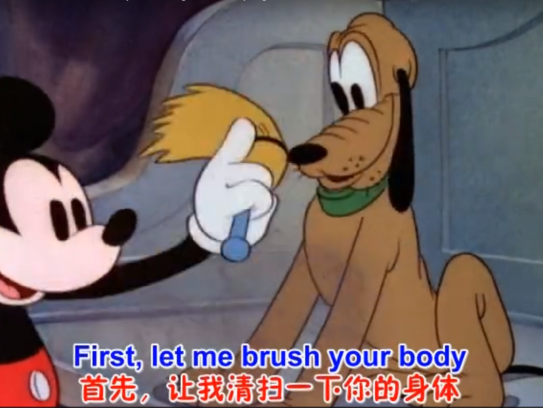 迪士尼启蒙英语.适合2-9岁.儿童英文动画.中英双字幕